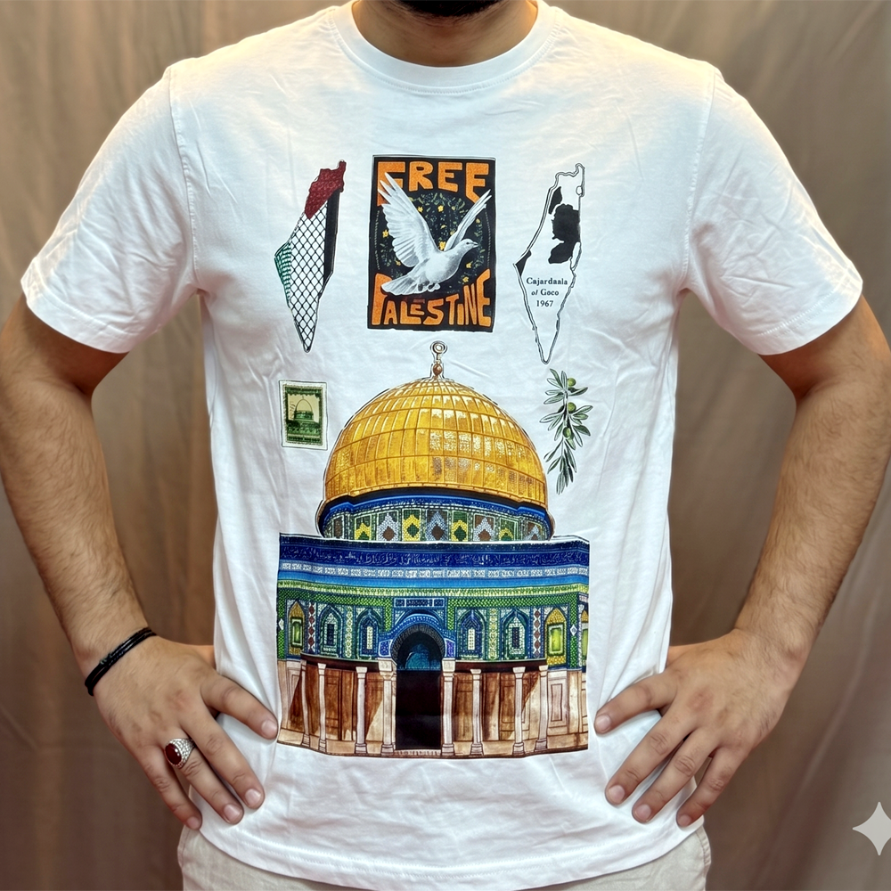 Heritage & Solidarity Premium Graphic T-Shirt | Iconic Palestinian Art Edition