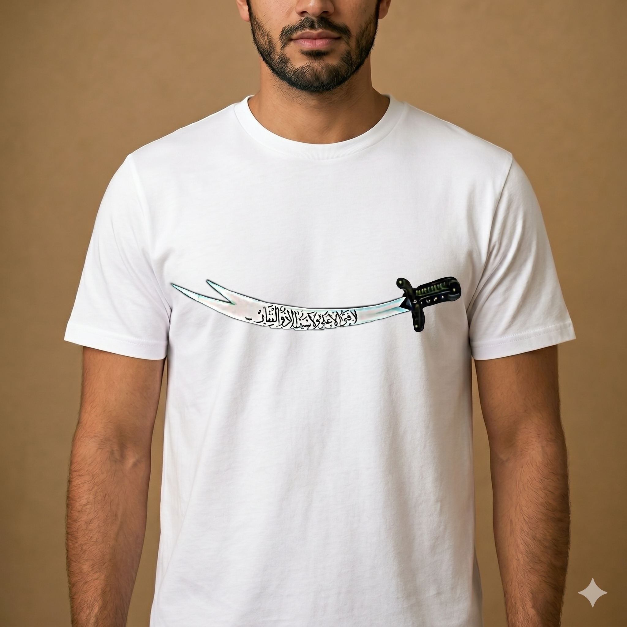 Zulfiqar Legacy – Ghadir Edition Tee (Pure White)
